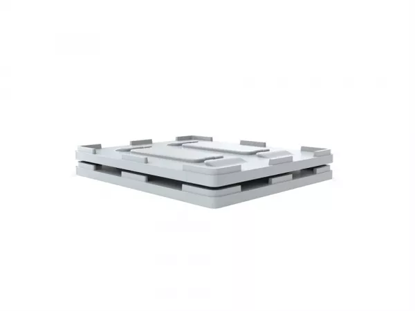 Крышка пластиковая 1200х1000 мм iPlast для большого контейнера iBOX 11.603